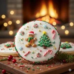 Finished Christmas Sugar Cookies