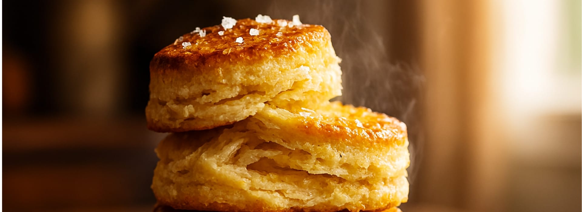 Homemade Baking Powder Biscuits – Tall, Flaky, Golden & Buttery