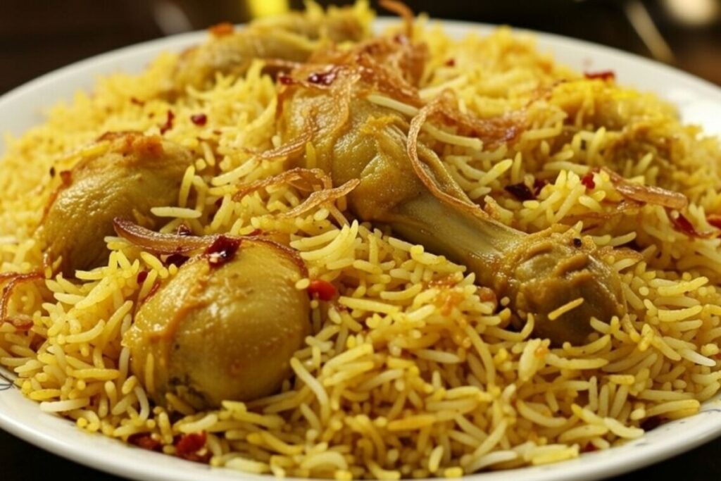 Kolkata Chicken Dum Biryani 