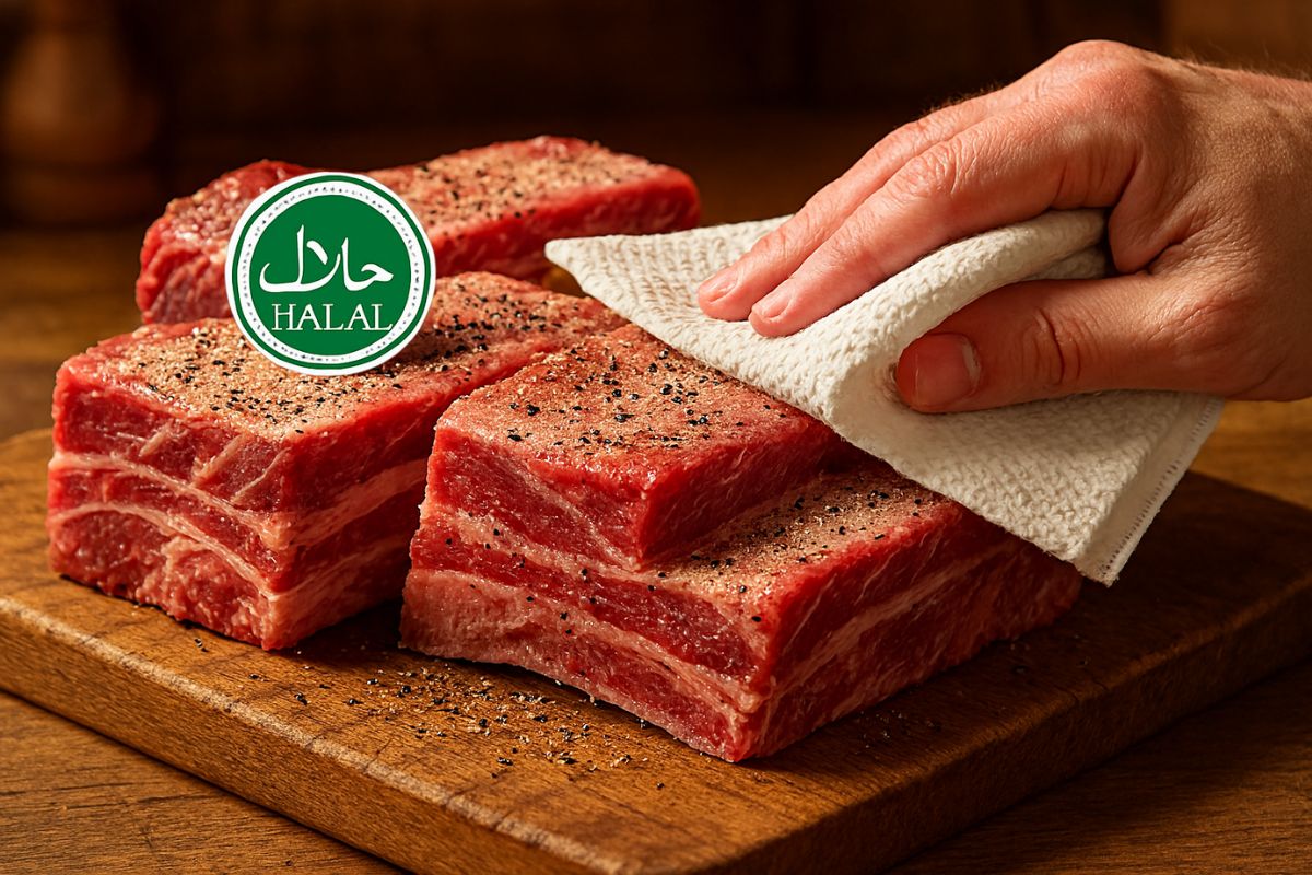 Preparing the Short Ribs