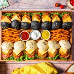 Zesty Mini Chicken Burgers