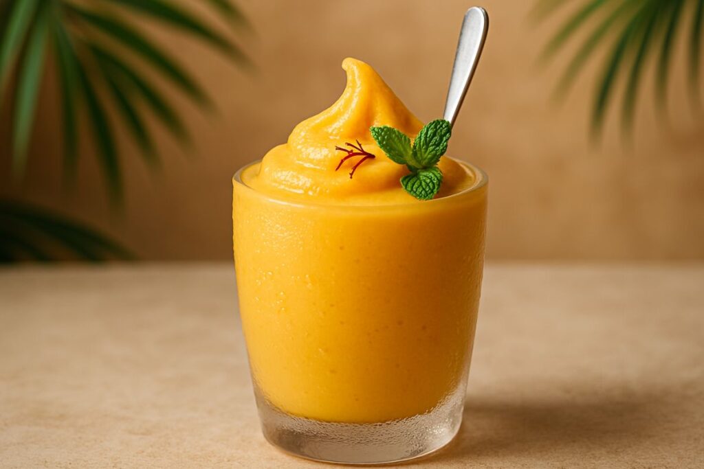final mango milk shake thick smoothie no ice recipe result