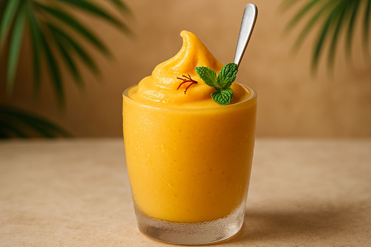 final mango milk shake thick smoothie no ice recipe result
