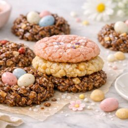 Chocolate Peanut Butter Bird Nest No Bake Cookies.jpg