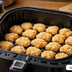 Arranging Chicken Nuggets in Air Fryer