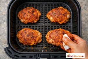 Correct Spacing in the Air Fryer Basket