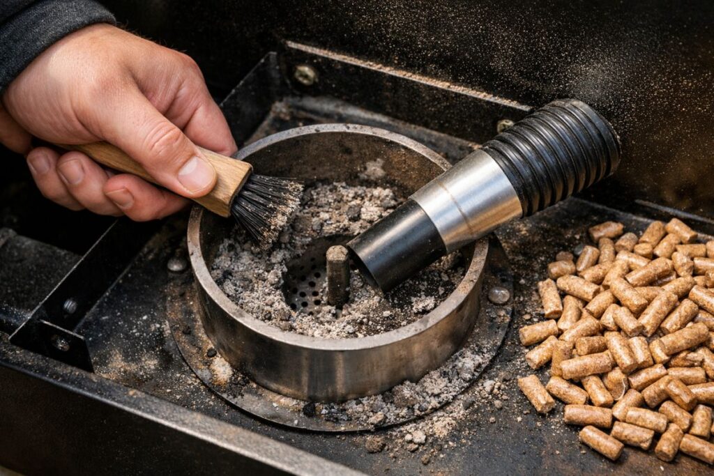 how to improve wood pellet ignition speed