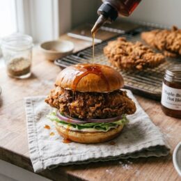 maple-bourbon-hot-honey-glaze